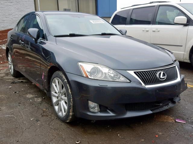 JTHCK262692031149 - 2009 LEXUS IS 250 GRAY photo 1