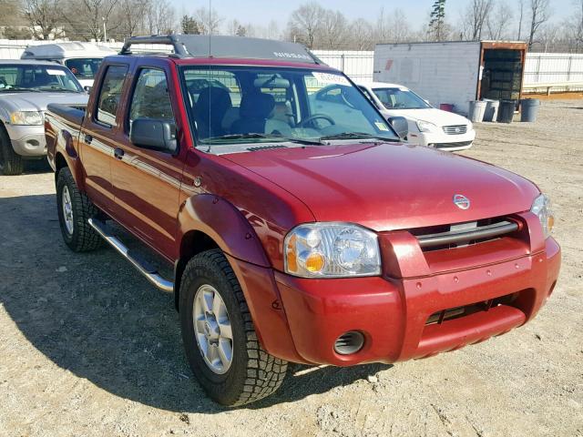 1N6MD27Y94C444525 - 2004 NISSAN FRONTIER C MAROON photo 1