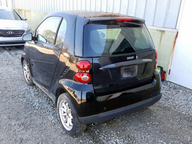 WMEEJ31X79K286061 - 2009 SMART FORTWO PUR BLACK photo 3