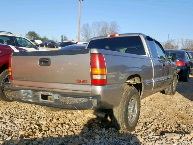 2GTEC19V911233916 - 2001 GMC NEW SIERRA SILVER photo 4