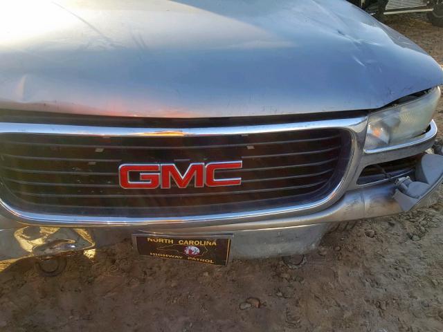 2GTEC19V911233916 - 2001 GMC NEW SIERRA SILVER photo 9