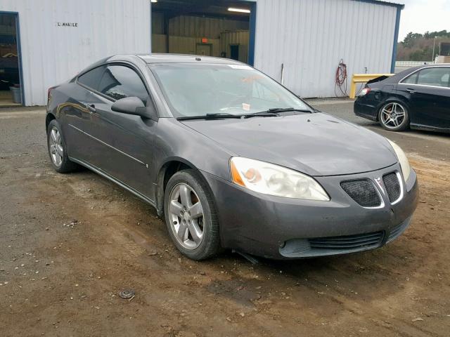 1G2ZH158864142929 - 2006 PONTIAC G6 GT GRAY photo 1