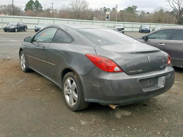 1G2ZH158864142929 - 2006 PONTIAC G6 GT GRAY photo 3