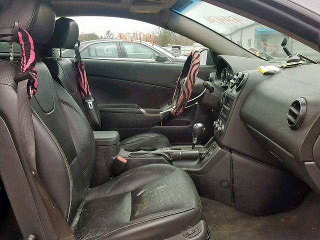 1G2ZH158864142929 - 2006 PONTIAC G6 GT GRAY photo 5