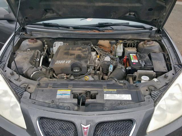 1G2ZH158864142929 - 2006 PONTIAC G6 GT GRAY photo 7