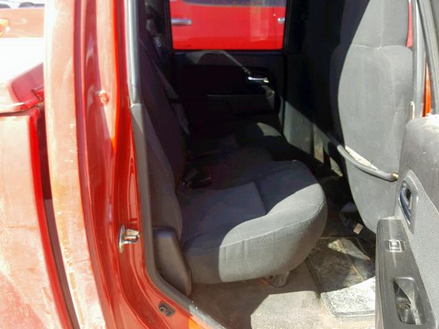 1GCCS13E298100278 - 2009 CHEVROLET COLORADO RED photo 6