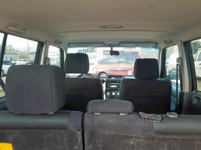 JTLKT324664119274 - 2006 TOYOTA SCION XB Қара фото 9