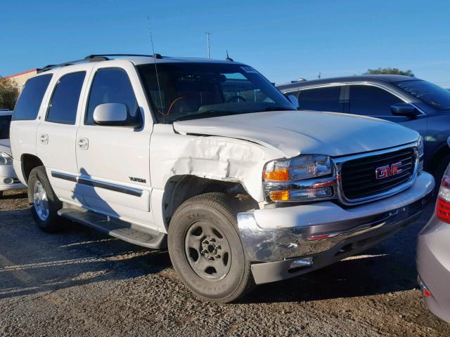 1GKEC13T74R296004 - 2004 GMC YUKON WHITE photo 1