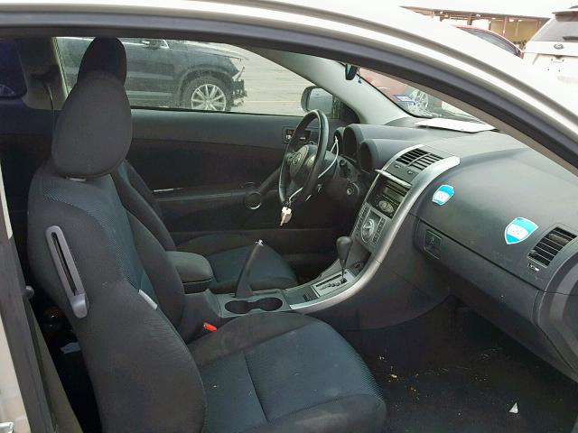 JTKDE167460120432 - 2006 TOYOTA SCION TC ვერცხლისფერი ფოტო 5