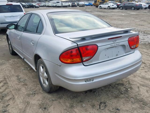 1G3NL52E74C146855 - 2004 OLDSMOBILE ALERO GL SILVER photo 3