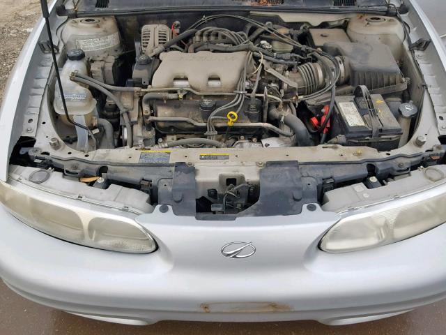 1G3NL52E74C146855 - 2004 OLDSMOBILE ALERO GL SILVER photo 7