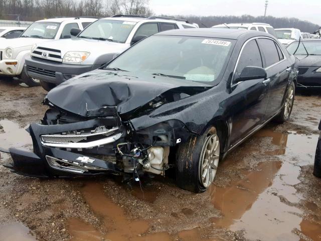 1G1ZK57B294208093 - 2009 CHEVROLET MALIBU LTZ BLACK photo 2