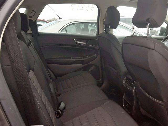 2FMTK3J90FBB40476 - 2015 FORD EDGE SEL GRAY photo 6