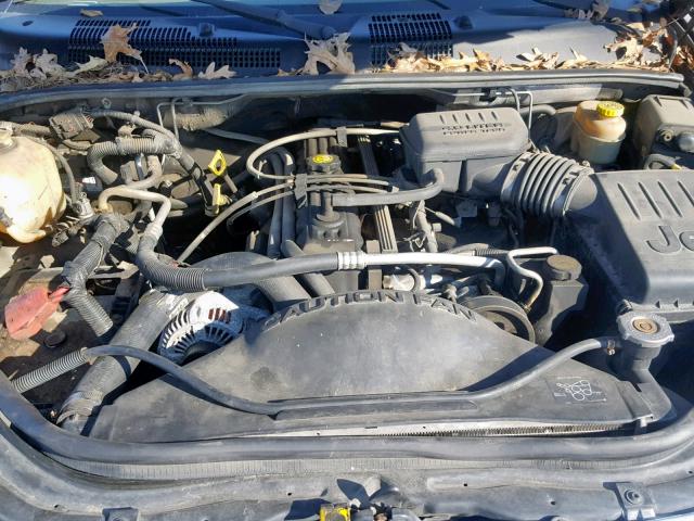 1J4G248S9YC155835 - 2000 JEEP GRAND CHER GRAY photo 7