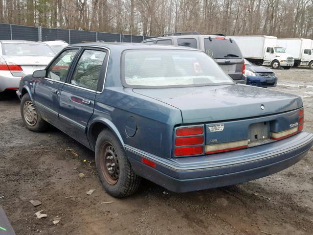 1G3AG55M7R6306924 - 1994 OLDSMOBILE CUTLASS CI TEAL photo 3