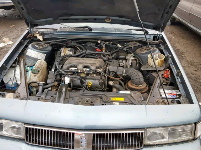 1G3AG55M7R6306924 - 1994 OLDSMOBILE CUTLASS CI TEAL photo 7