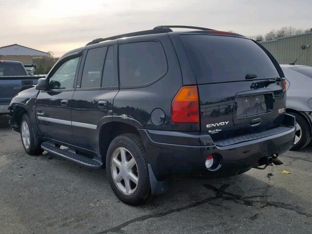 1GKDT13S362341065 - 2006 GMC ENVOY BLACK photo 3