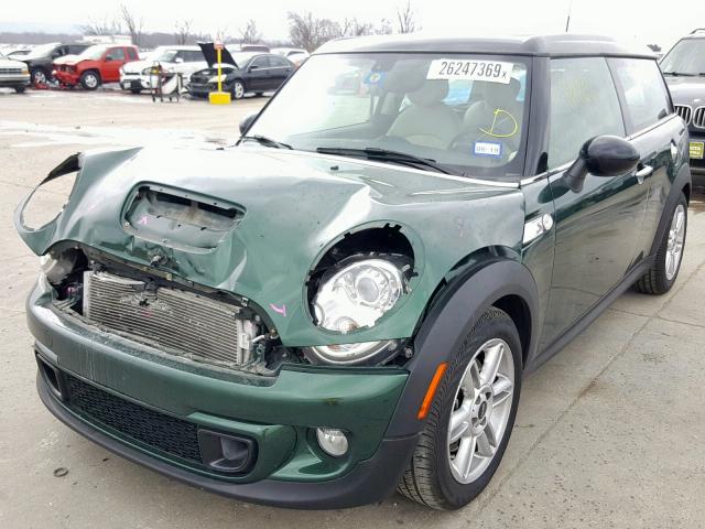 WMWZG3C57ET800762 - 2014 MINI COOPER S C GREEN photo 2