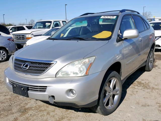 JTJHW31U960032732 - 2006 LEXUS RX 400 SILVER photo 2