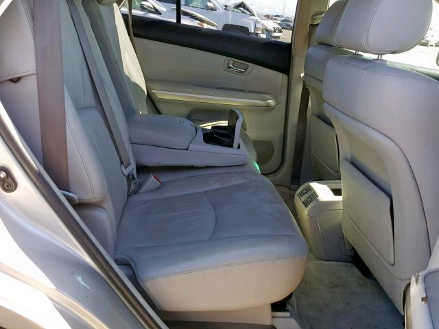 JTJHW31U960032732 - 2006 LEXUS RX 400 SILVER photo 6