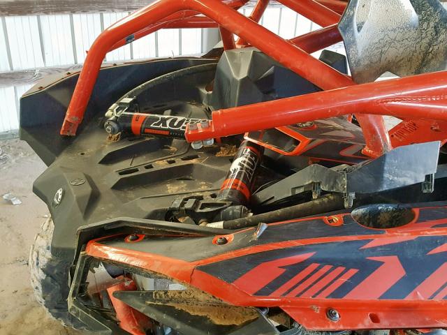 3JBVXAW27HK002593 - 2017 CAN-AM MAVERICK X ORANGE photo 6