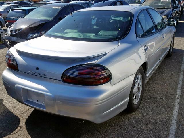 1G2WP52K12F216672 - 2002 PONTIAC GRAND PRIX SILVER photo 4