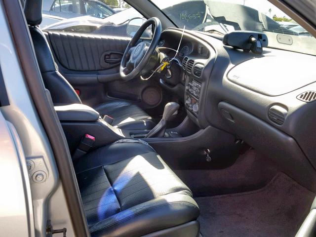 1G2WP52K12F216672 - 2002 PONTIAC GRAND PRIX SILVER photo 5