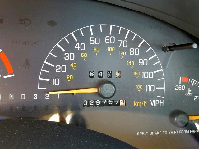 1G2WP52K12F216672 - 2002 PONTIAC GRAND PRIX SILVER photo 8