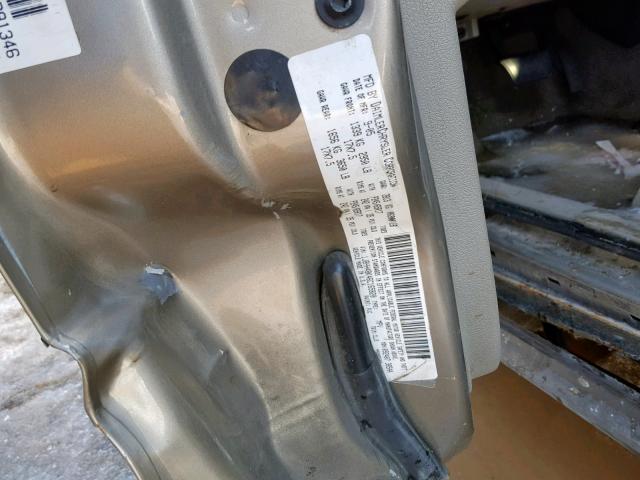 1J8HH48K46C165820 - 2006 JEEP COMMANDER SILVER photo 10