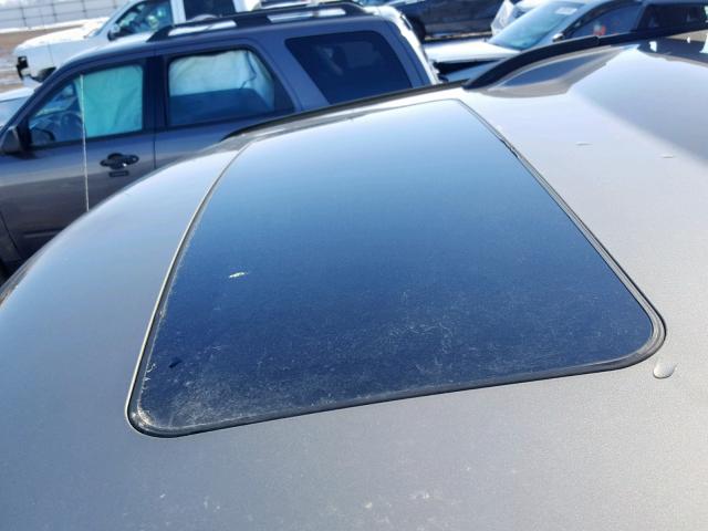 1J8HH48K46C165820 - 2006 JEEP COMMANDER SILVER photo 9