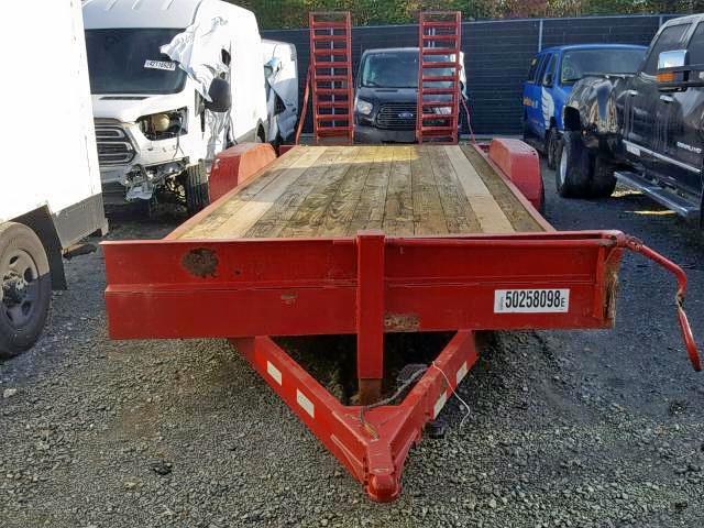 4RTSE2020YS002326 - 2000 UTILITY TRAILER RED photo 2