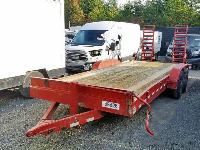 4RTSE2020YS002326 - 2000 UTILITY TRAILER RED photo 3