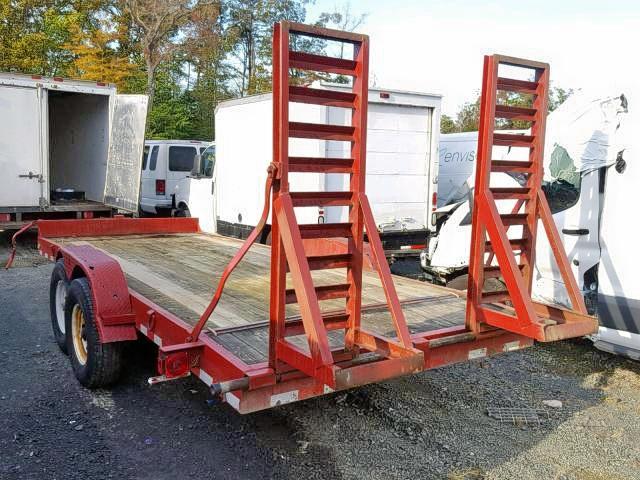 4RTSE2020YS002326 - 2000 UTILITY TRAILER RED photo 4