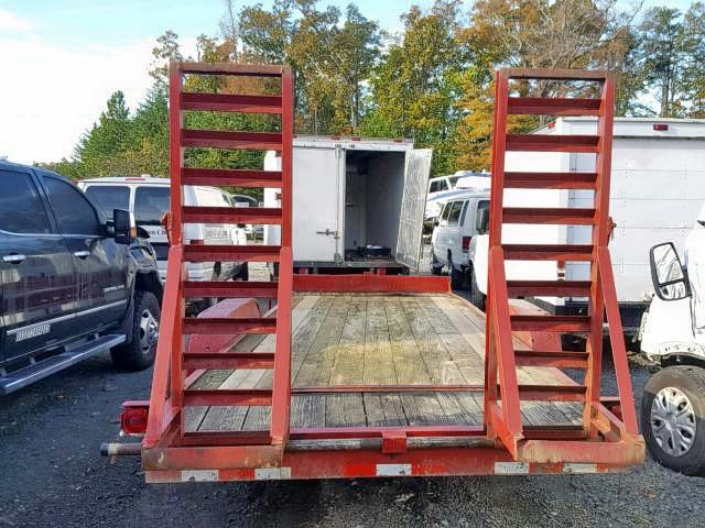 4RTSE2020YS002326 - 2000 UTILITY TRAILER RED photo 5