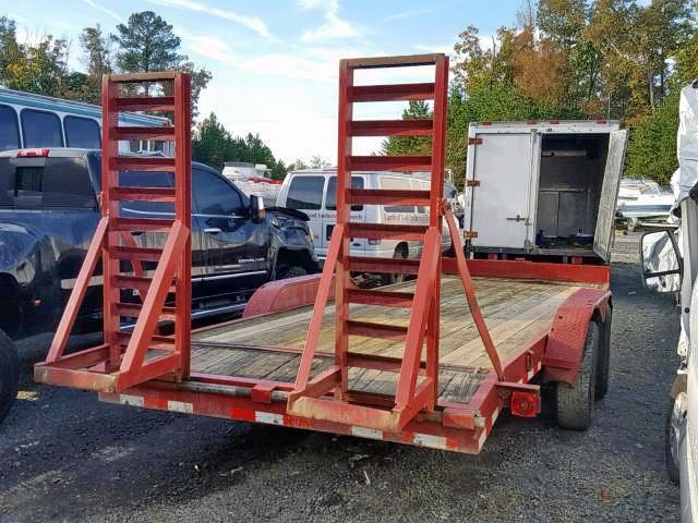 4RTSE2020YS002326 - 2000 UTILITY TRAILER RED photo 6