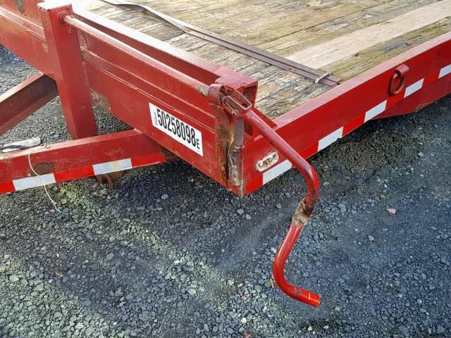 4RTSE2020YS002326 - 2000 UTILITY TRAILER RED photo 9