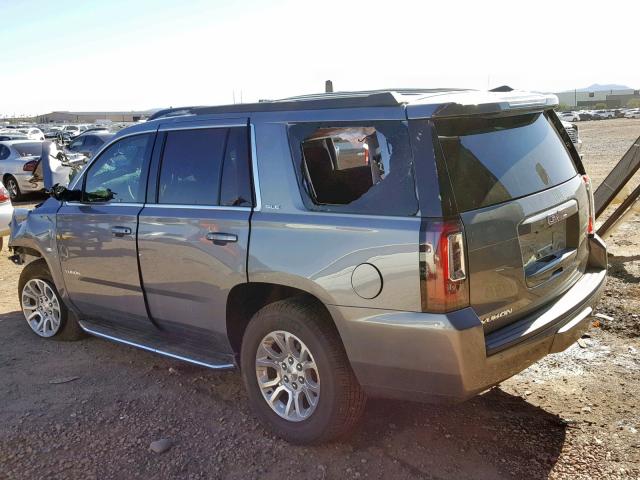 1GKS1AKCXJR313884 - 2018 GMC YUKON SLE GRAY photo 3