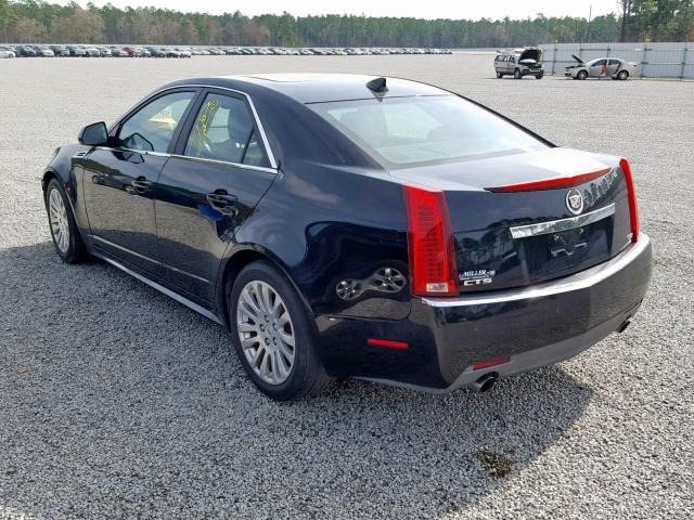 1G6DP5EV8A0141921 - 2010 CADILLAC CTS PREMIU BLACK photo 3