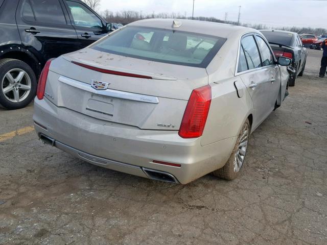 1G6AY5SXXF0119819 - 2015 CADILLAC CTS PERFOR GOLD photo 4