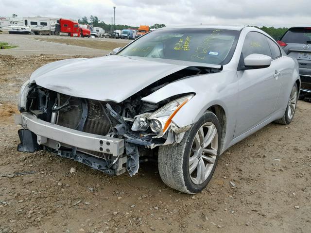 JNKCV64E58M117289 - 2008 INFINITI G37 BASE SILVER photo 2