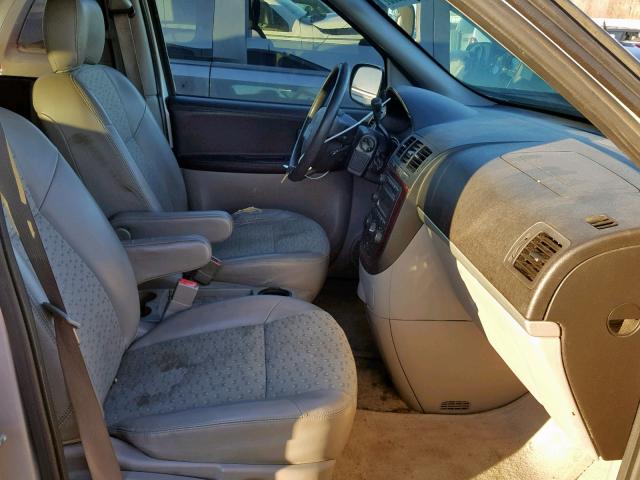 1GNDV23L65D260818 - 2005 CHEVROLET UPLANDER L Gümüş foto 5