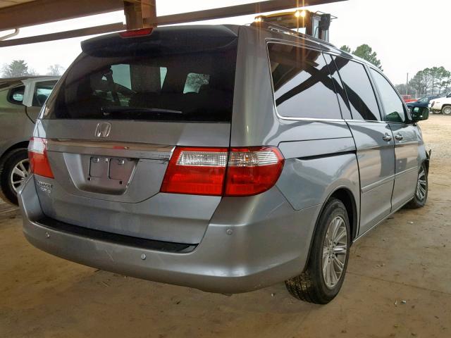 5FNRL38877B062114 - 2007 HONDA ODYSSEY TO BLUE photo 4