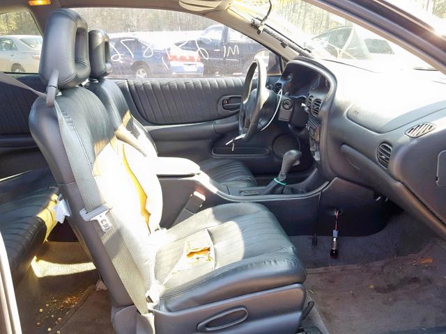 1G2WR12171F122398 - 2001 PONTIAC GRAND PRIX BLACK photo 5