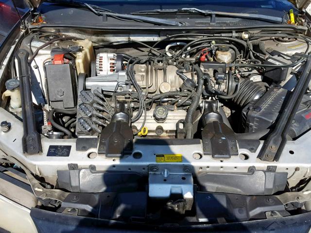 1G2WR12171F122398 - 2001 PONTIAC GRAND PRIX BLACK photo 7