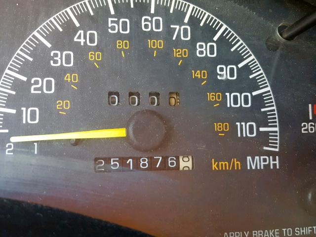 1G2WR12171F122398 - 2001 PONTIAC GRAND PRIX BLACK photo 8