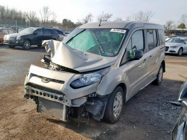 NM0GE9F76F1181677 - 2015 FORD TRANSIT CO GRAY photo 2