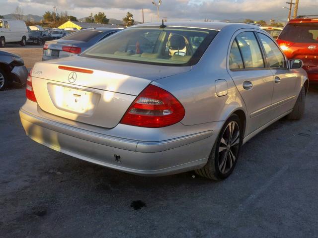 WDBUF56JX6A790969 - 2006 MERCEDES-BENZ E 350 GRAY photo 4