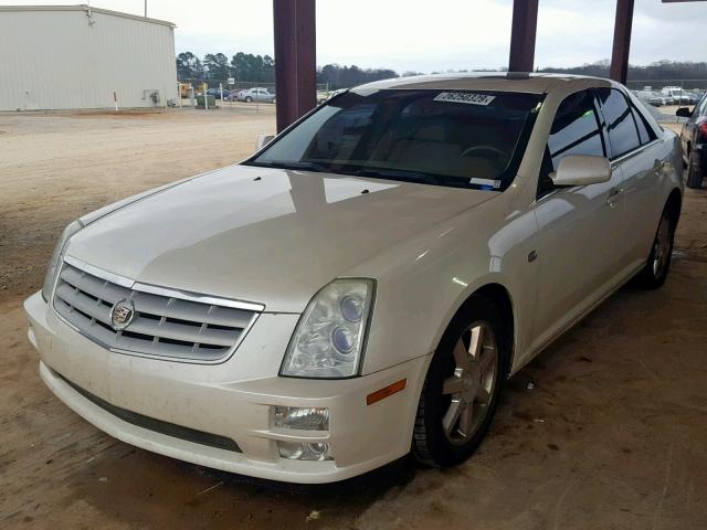 1G6DW677X50192186 - 2005 CADILLAC STS WHITE photo 2