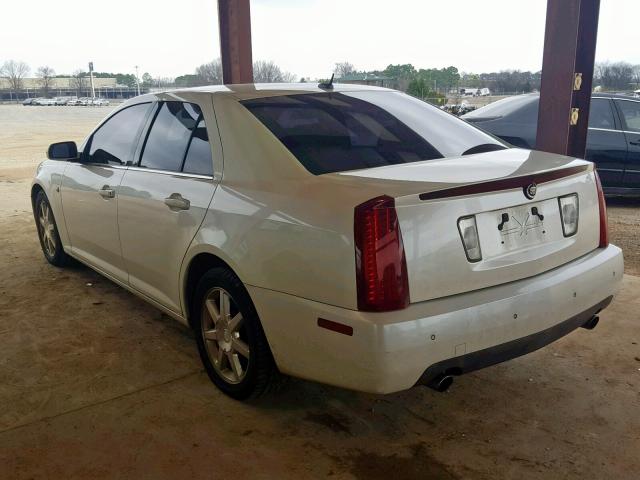 1G6DW677X50192186 - 2005 CADILLAC STS WHITE photo 3