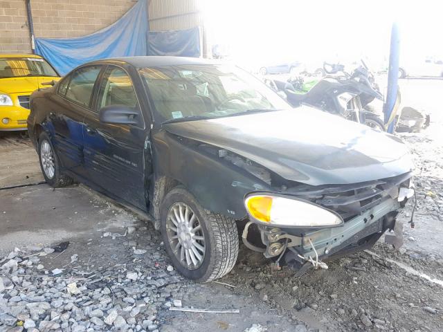 1G2NG52E4YM770766 - 2000 PONTIAC GRAND AM S GREEN photo 1